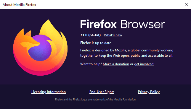 صورة لـ غير قادر على تسجيل الدخول إلى حسابك المصرفي؟ جرب هذه النصائح | firefox_update-6hIhyKfs-DzTechs