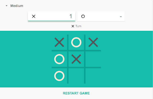 صورة لـ الألعاب الخفية على Google التي يمكنك لعبها عندما تشعر بالملل | google-games-tic-tac-toe-DzTechs