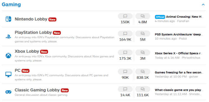 صورة لـ أفضل منتديات الألعاب الكبيرة للحديث عن ألعاب الفيديو ومُناقشة تحدياتها | ign_670x329-AAvIZQfs-DzTechs