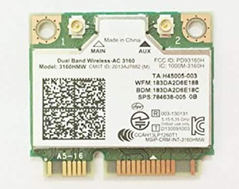 صورة لـ كيفية إنشاء جهاز كمبيوتر يعمل بنظام Android رخيص مع بعض الأجزاء الرخيصة | intel_3160_mini_pcie_card-uEOmySfs-DzTechs