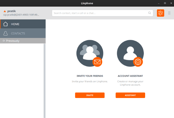 صورة لـ البدائل الآمنة والمفتوحة المصدر لـ Zoom لإجراء مكالمات الفيديو الجماعية | linphone-vPydSRfs-DzTechs