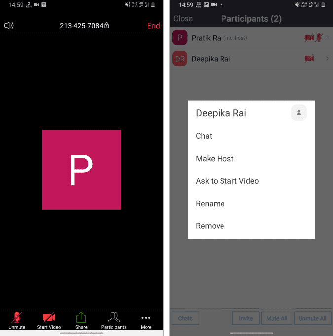 صورة لـ أفضل النصائح والحيل على Zoom لإدارة مؤتمرات الفيديو الخاصة بك بشكل أفضل | make_participant_host-JmDVbSfs-DzTechs
