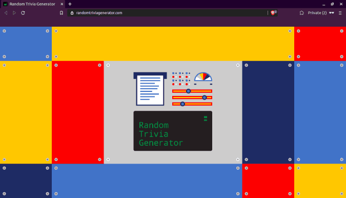 صورة لـ أفضل الألعاب للعبها أثناء مكالمات الفيديو الجماعية على Zoom | random_trivia_generator-X1ruvRfs-DzTechs