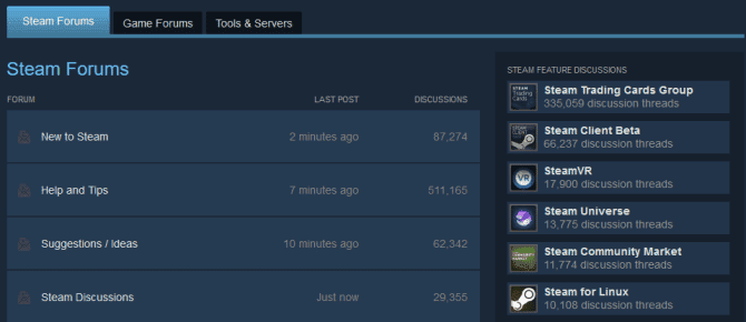 صورة لـ أفضل منتديات الألعاب الكبيرة للحديث عن ألعاب الفيديو ومُناقشة تحدياتها | steam_forums_670x290-XDwIZQfs-DzTechs