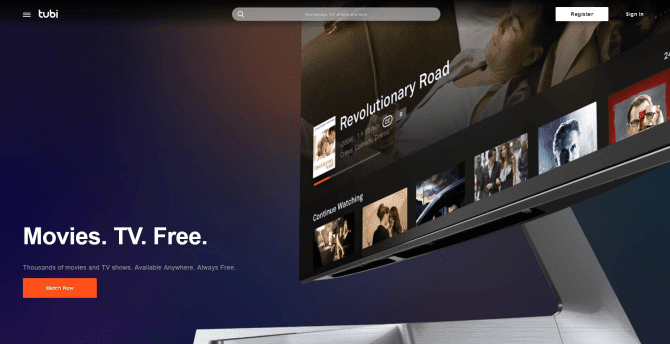 صورة لـ أفضل خدمات البث البديلة لـ Netflix ، المجانية والمدفوعة | tubi-pssMkTfs-DzTechs