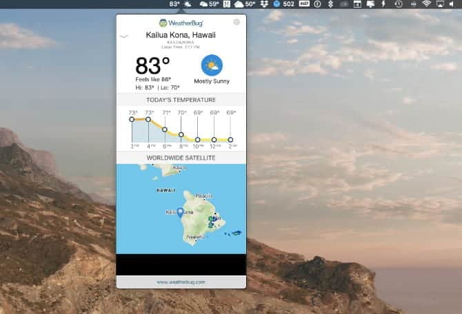 صورة لـ أفضل تطبيقات الطقس على الـ Mac | weatherbug_mac-oYTsuSfs-DzTechs