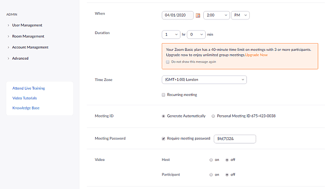 صورة لـ أفضل الطرق لتأمين دردشة Zoom ولماذا تحتاج إلى القيام بذلك | zoom_require_password_for_meeting-QsyJYQfs-DzTechs