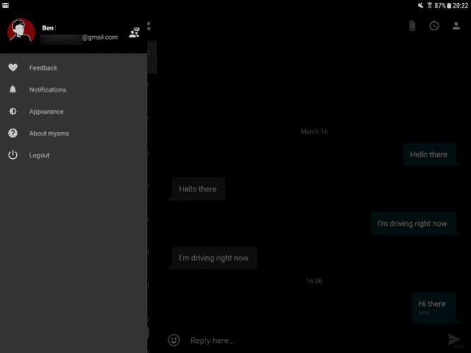 صورة لـ كيفية إرسال واستقبال الرسائل النصية باستخدام الأجهزة اللوحية بنظام Android | 05_mysms_Android_Tablet_667x500-eBd2HTfs-DzTechs