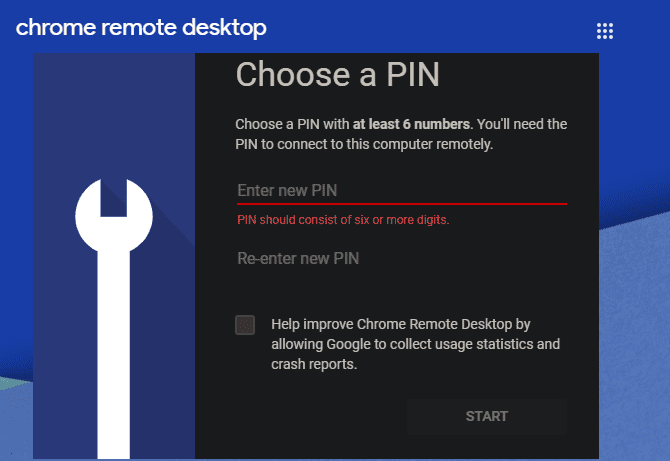 صورة لـ كيفية استخدام كمبيوتر سطح المكتب البعيد من Chrome للتحكم في جهاز الكمبيوتر من أي مكان | 06_Chrome_Remote_Desktop_PIN_Setup_670x461-MR8HqWfs-DzTechs