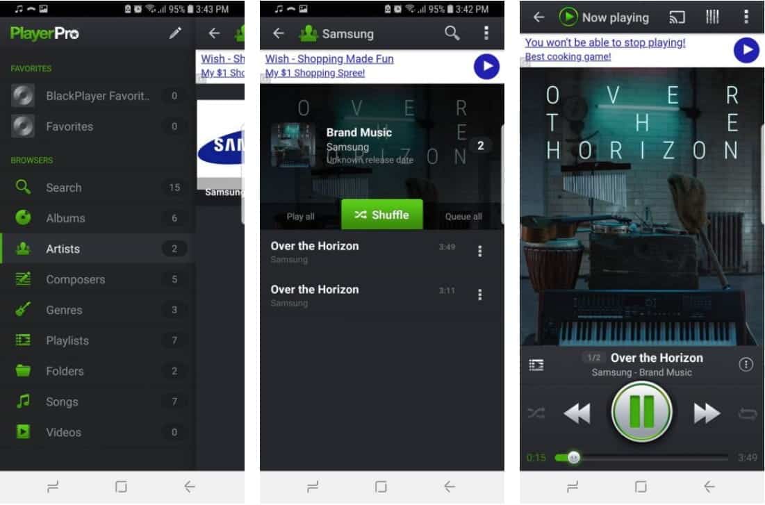 صورة لـ أفضل تطبيقات تشغيل الموسيقى في وضع عدم الإتصال لنظام Android | 10._PlayerPro-kLAZaVfs-DzTechs