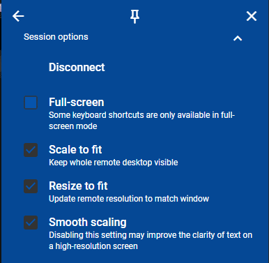 صورة لـ كيفية استخدام كمبيوتر سطح المكتب البعيد من Chrome للتحكم في جهاز الكمبيوتر من أي مكان | 14_Chrome_Remote_Desktop_Options_Top-S29HqWfs-DzTechs