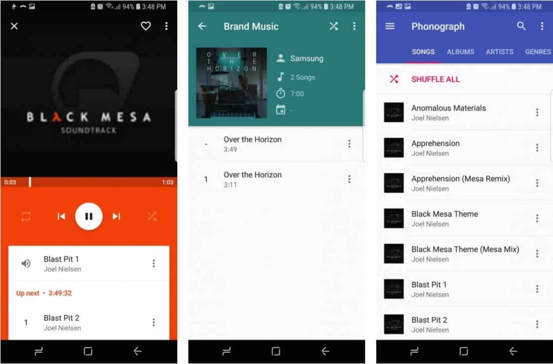 صورة لـ أفضل تطبيقات تشغيل الموسيقى في وضع عدم الإتصال لنظام Android | 4._Phonograph_Music_Player-ppAZaVfs-DzTechs