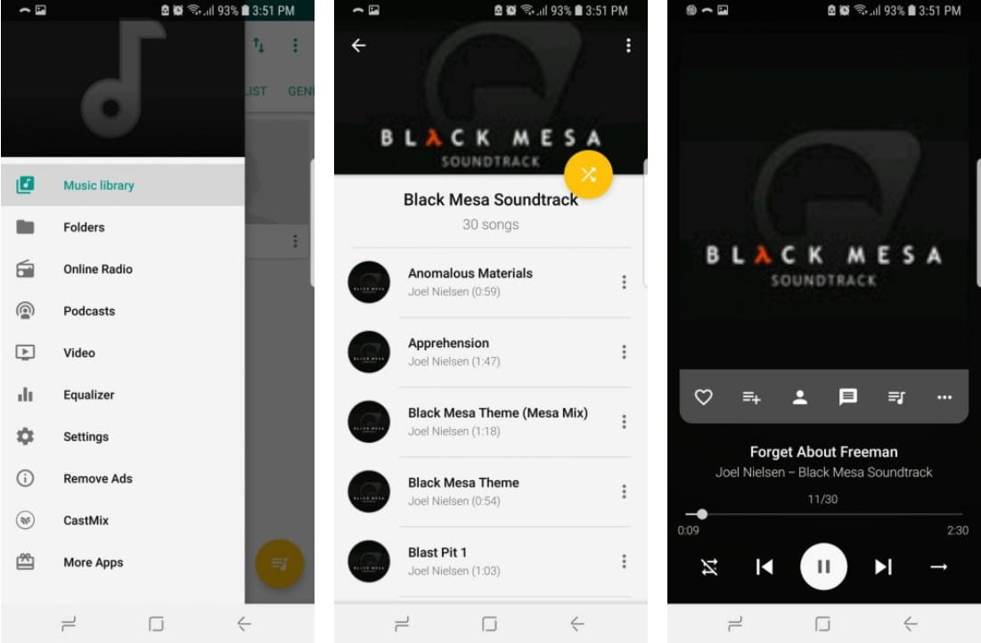 صورة لـ أفضل تطبيقات تشغيل الموسيقى في وضع عدم الإتصال لنظام Android | 5._Pixel_Player-LjAZaVfs-DzTechs