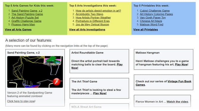 صورة لـ أفضل مواقع الويب التفاعلية التي تُوفر الألعاب الفنية الممتعة للأطفال | Artsology-xkoWmWfs-DzTechs