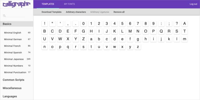 صورة لـ كيفية تحويل خط كتابتك اليدوية إلى خط إلكتروني مخصص | Calligraphr_custom_font_template_creation_page_670x337-hMnJEUfs-DzTechs