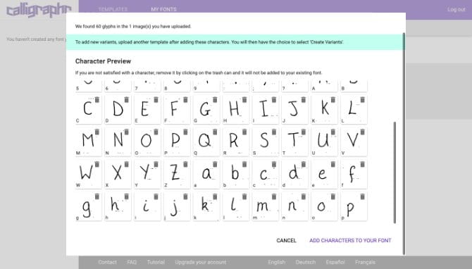 صورة لـ كيفية تحويل خط كتابتك اليدوية إلى خط إلكتروني مخصص | Calligraphr_font_import_page_670x382-EMnJEUfs-DzTechs