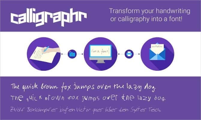 صورة لـ كيفية تحويل خط كتابتك اليدوية إلى خط إلكتروني مخصص | Calligraphr_process_infographic_to_turn_handwriting_into_font_670x402-UNnJEUfs-DzTechs