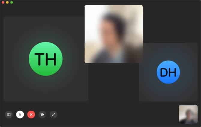 صورة لـ كيفية استخدام Group FaceTime على الـ Mac أو iPhone أو iPad للمكالمات الجماعية | FaceTime_group_call_on_Mac2-2oVGBTfs-DzTechs