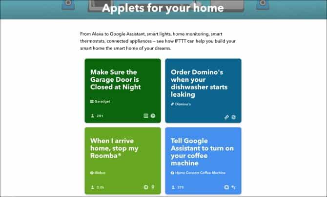 صورة لـ أفضل الحيل التقنية للأمهات المشغولات: القيام بالمزيد من المهام بأقل جهد | IFTTTAppletsForHome_web-oQTUNTfs-DzTechs