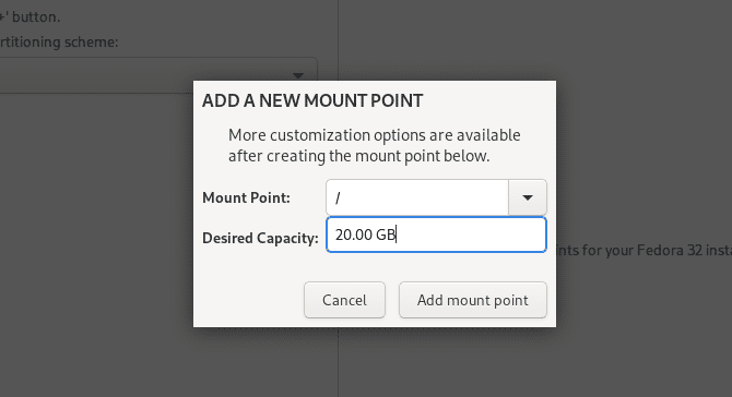 صورة لـ كيفية الترقية أو التبديل بين توزيعات Linux دون فقدان البيانات | SeparateLinuxHome_Root_Partition.png-RHe3dWfs-DzTechs