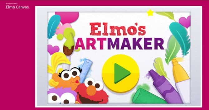 صورة لـ أفضل مواقع الويب التفاعلية التي تُوفر الألعاب الفنية الممتعة للأطفال | Sesame_Street_Art_Maker-HOoWmWfs-DzTechs