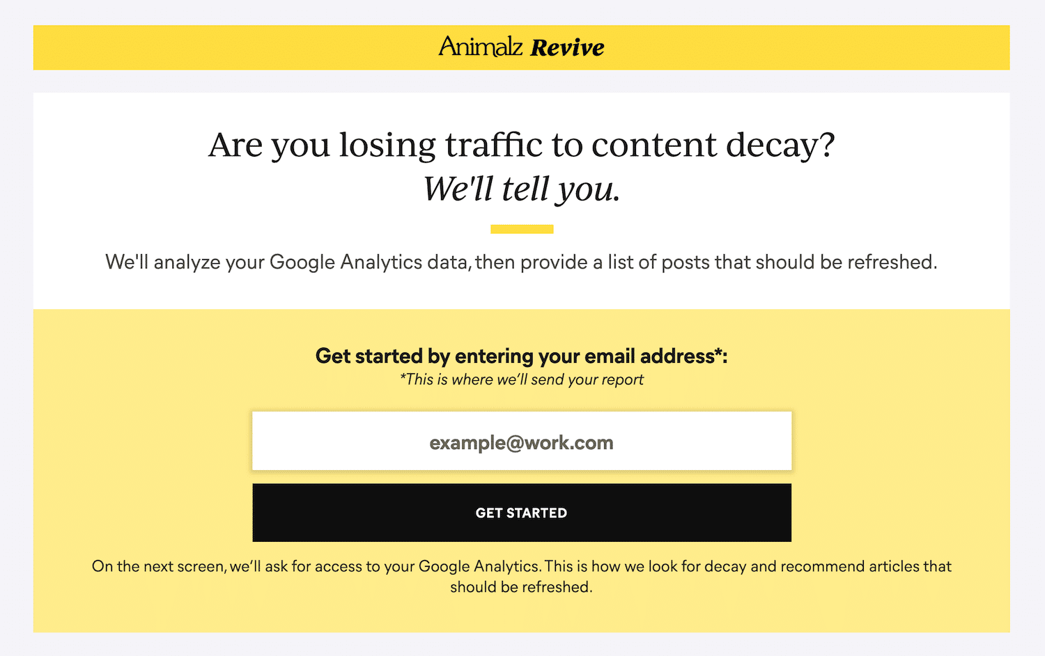 صورة لـ كيفية زيادة الزيارات العضوية لموقع الويب بنسبة كبيرة خلال عام واحد: نصائح لتحسين جذب الجمهور | animalz-revive-1-DzTechs