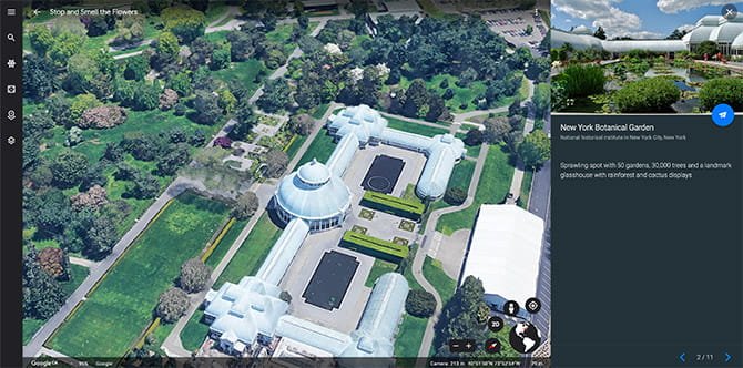 صورة لـ أفضل الجوالات الافتراضية التي سترغب في التحقق منها من خلال Google Earth Tour | best_google_earth_virtual_tours_04_stop_smell_the_flowers-cJKNsWfs-DzTechs