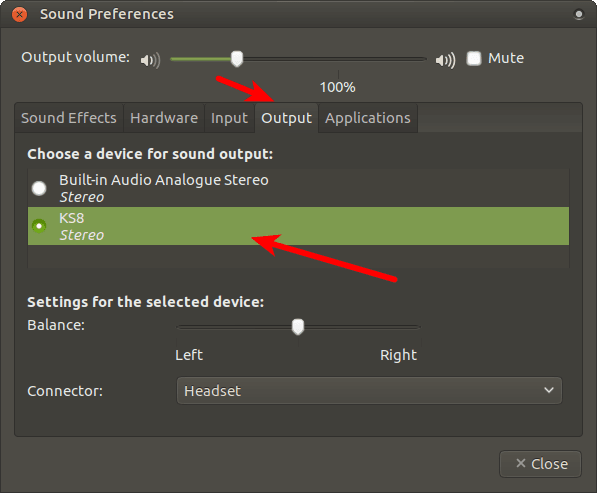 صورة لـ كيفية إعداد Bluetooth في نظام Linux لحل جميع المشاكل المتعلقة به | bluetooth-linux-change-output-DzTechs