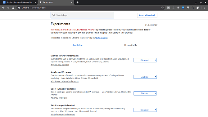 صورة لـ أفضل النصائح الأساسية لمستخدمي Chromebook الجدد | chromebook_flags_options-7Wk6dWfs-DzTechs