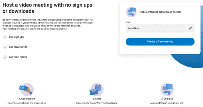 صورة لـ أفضل بدائل Zoom المجانية لعقد مؤتمرات الفيديو والاجتماعات عبر الإنترنت | free_zoom_alternative_video_conferencing_apps_skype_meet_now-iwDRBTfs-DzTechs