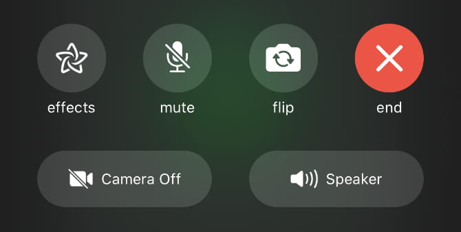 صورة لـ كيفية استخدام Group FaceTime على الـ Mac أو iPhone أو iPad للمكالمات الجماعية | iPhone_FaceTime_controls-7qVGBTfs-DzTechs