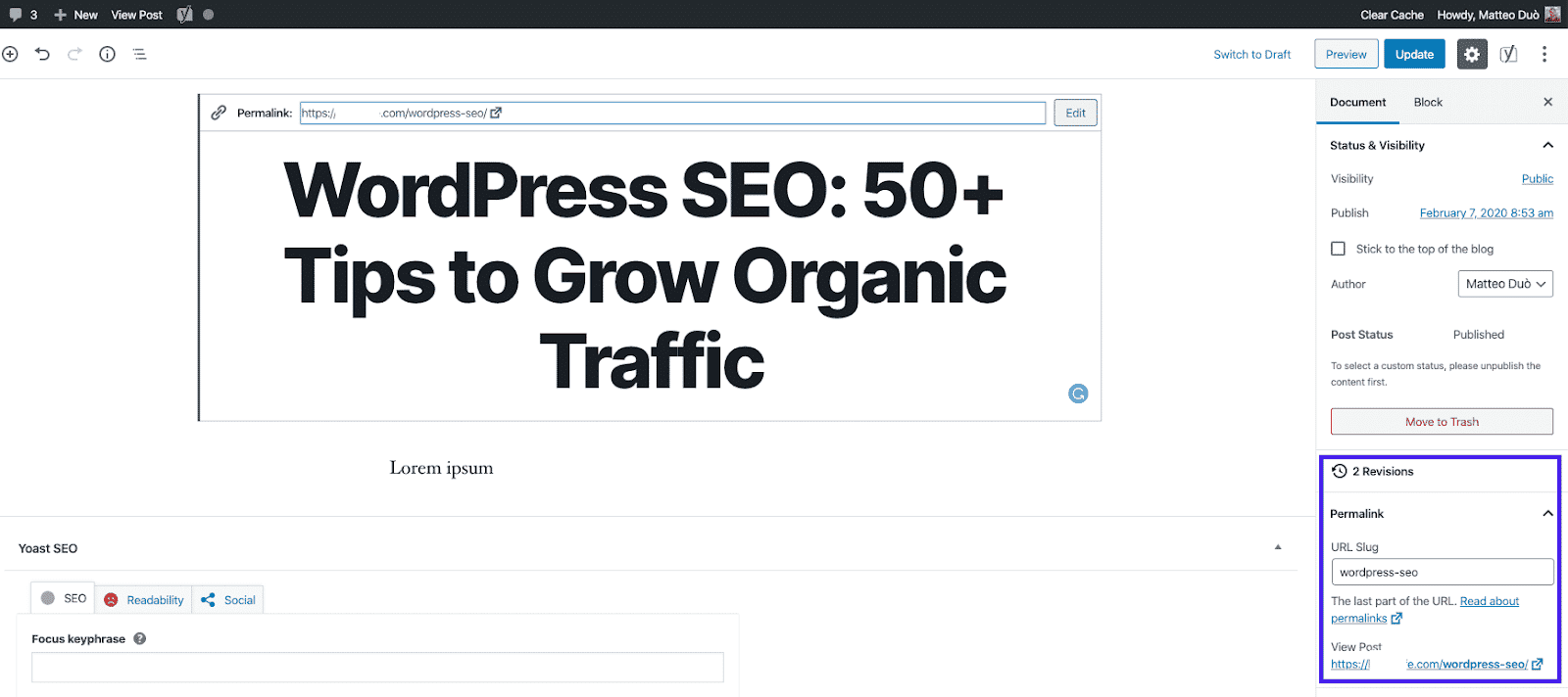 صورة لـ كيفية زيادة الزيارات العضوية لموقع الويب بنسبة كبيرة خلال عام واحد: نصائح لتحسين جذب الجمهور | new-permalink-gutenberg-1-1-DzTechs-DzTechs