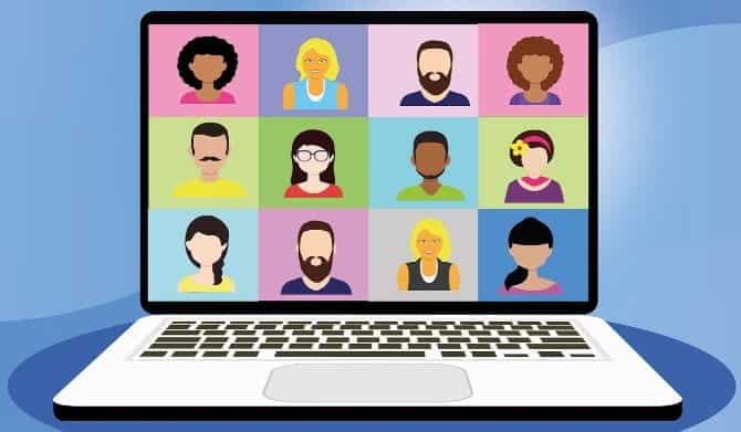 صورة لـ طُرق فريدة للاحتفال بأعياد الميلاد على الإنترنت في أوقات الإغلاق | online_birthday_celebrate_virtual_birthday_party_video_call-k90LmWfs-DzTechs