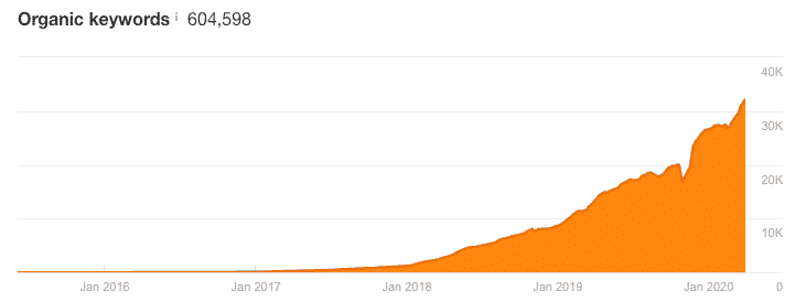 صورة لـ كيفية زيادة الزيارات العضوية لموقع الويب بنسبة كبيرة خلال عام واحد: نصائح لتحسين جذب الجمهور | top-keyword-rankings-kinsta-2-DzTechs