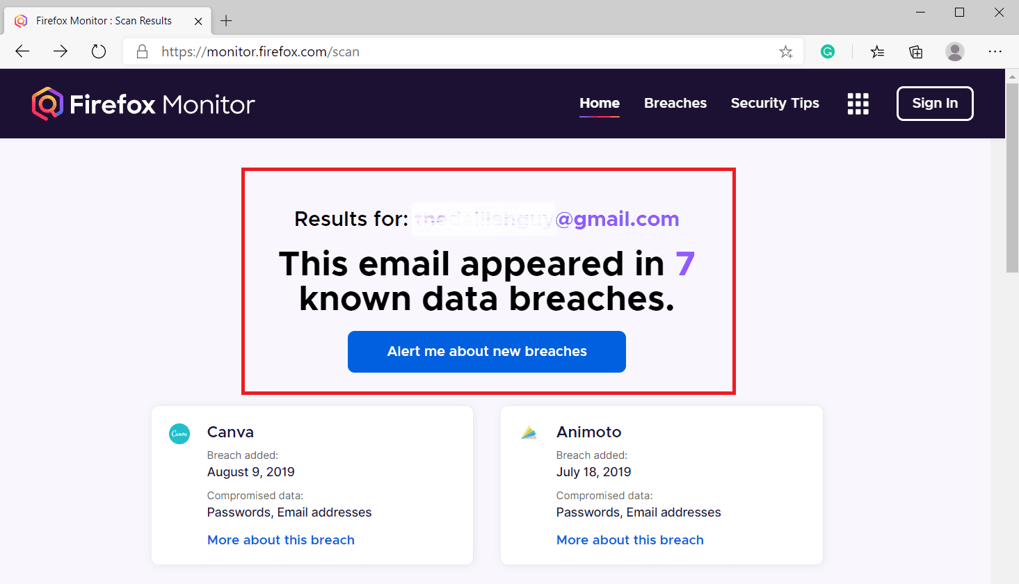 صورة لـ كيفية التحقق من خروقات البيانات على كل من Mozilla Firefox و Google Chrome | 3_1-XfIAlXfs-DzTechs