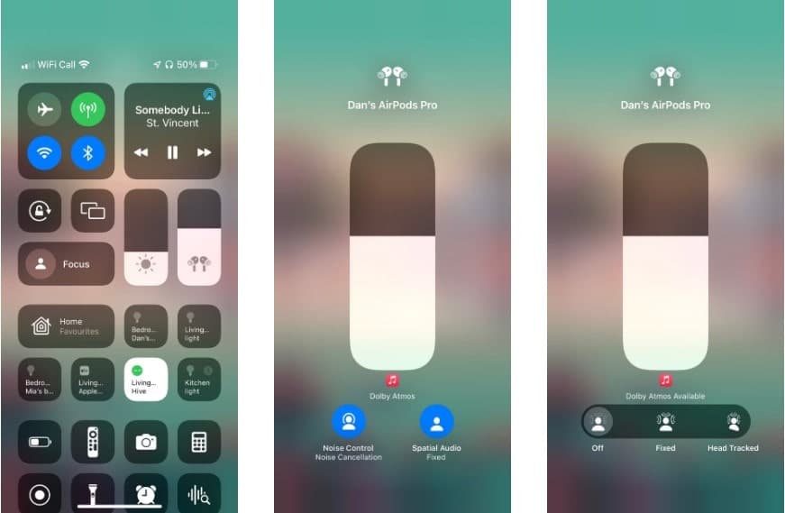 صورة لـ أفضل الطرق لتحسين جودة الصوت على AirPods Pro | 5.-Disable-or-Edit-Spatial-Audio-min