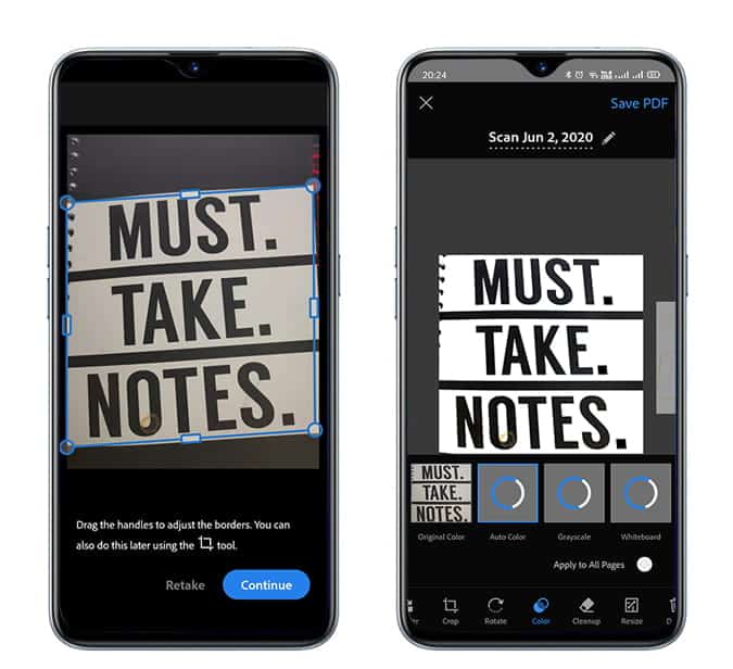 صورة لـ أفضل بدائل التطبيقات الصينية الرائجة للحصول على خصوصية أفضل | Adobe_Scan-DIUSOWfs-DzTechs