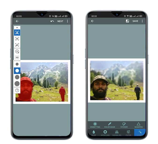 صورة لـ أفضل تطبيقات تعديل الصور على iOS و Android | Blur_BG-AQjcpYfs-DzTechs