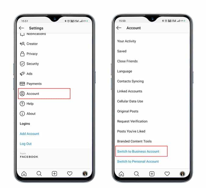 صورة لـ كيفية النشر على Instagram من الكمبيوتر | Business_Profile-amzbWWfs-DzTechs