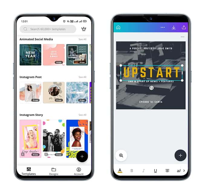 صورة لـ أفضل تطبيقات إنشاء البودكاست لنظامي iOS و Android | Canva-Evg0aXfs-DzTechs