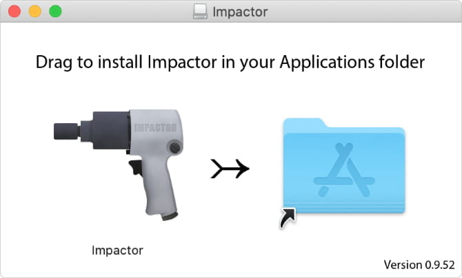 صورة لـ كيفية تثبيت تطبيقات المحاكاة على iPhone باستخدام 4 طرق سهلة | Cydia_Impactor_install_window_on_macOS-wlDigOfs-DzTechs