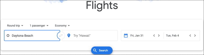 صورة لـ كيفية العثور على رحلات الطيران الرخيصة مع تنبيهات Google Flight | GoogleFlightsSearch-xHxNeLfs-DzTechs