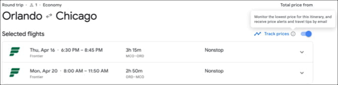 صورة لـ كيفية العثور على رحلات الطيران الرخيصة مع تنبيهات Google Flight | GoogleFlightsTrackPricesToggleExactFlight-iGxNeLfs-DzTechs