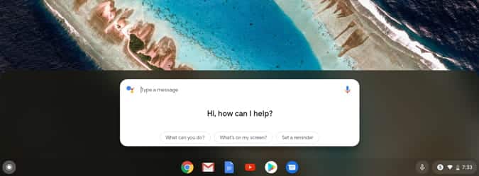 صورة لـ أفضل ميزات Chrome OS غير المتوفرة على نظامي التشغيل Windows و Mac | Google_Assistent_on_Chromebook-YQcKlXfs-DzTechs