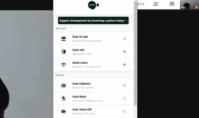 صورة لـ أفضل إضافات Chrome لـ Google Meet لإضافة التخصيص إلى مؤتمر الفيديو | Google_Meet_Enhancement_suite-SZpWaXfs-DzTechs