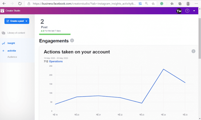 صورة لـ كيفية النشر على Instagram من الكمبيوتر | Insight_768x459-l21bWWfs-DzTechs