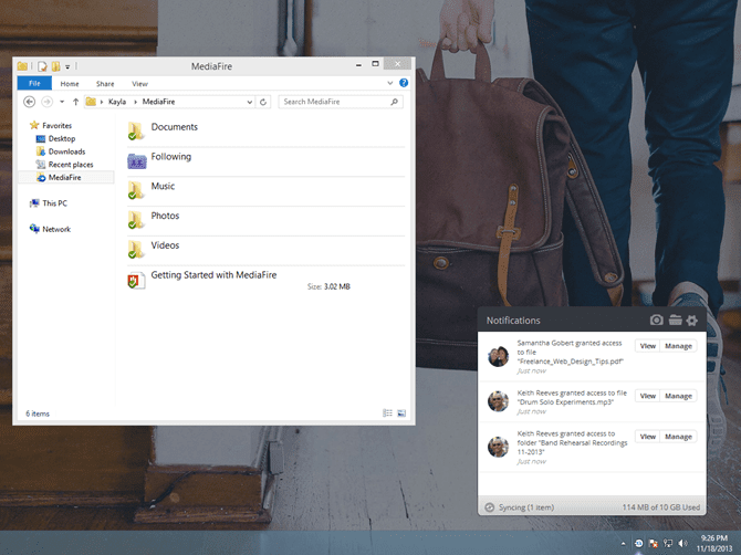 صورة لـ أفضل خدمات التخزين السحابي المجانية | MediaFire-xpHIXKfs-DzTechs