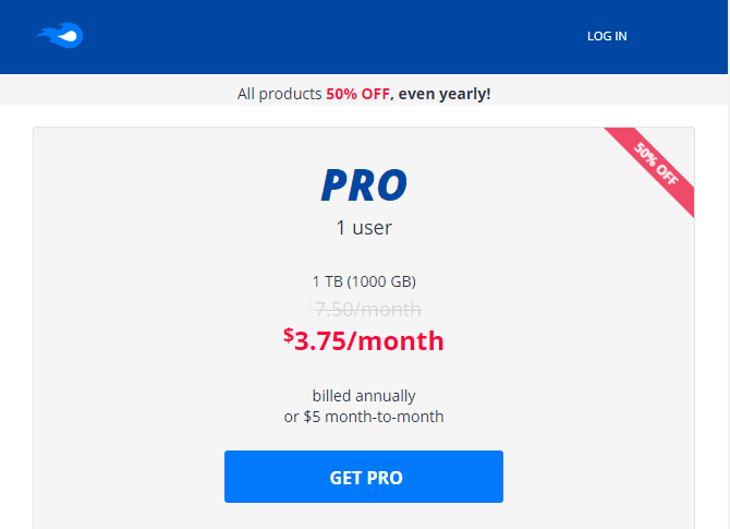 صورة لـ أفضل مُزوِّدي خدمات التخزين السحابي بأرخص الاسعار | MediaFire_Plans-uK8GeLfs-DzTechs