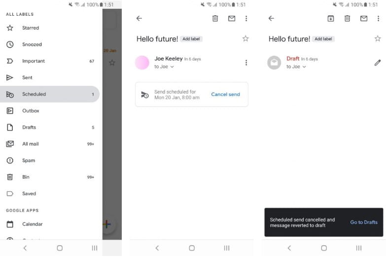 صورة لـ كيفية جدولة رسالة البريد الإلكتروني في Gmail لتأخير إرسالها | Mobile_or_Tablet__Android_and_iOS_1-c1oHhLfs-DzTechs