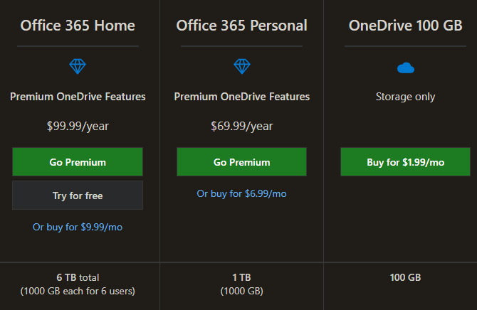 صورة لـ أفضل مُزوِّدي خدمات التخزين السحابي بأرخص الاسعار | OneDrive_Storage_Plans-vM8GeLfs-DzTechs